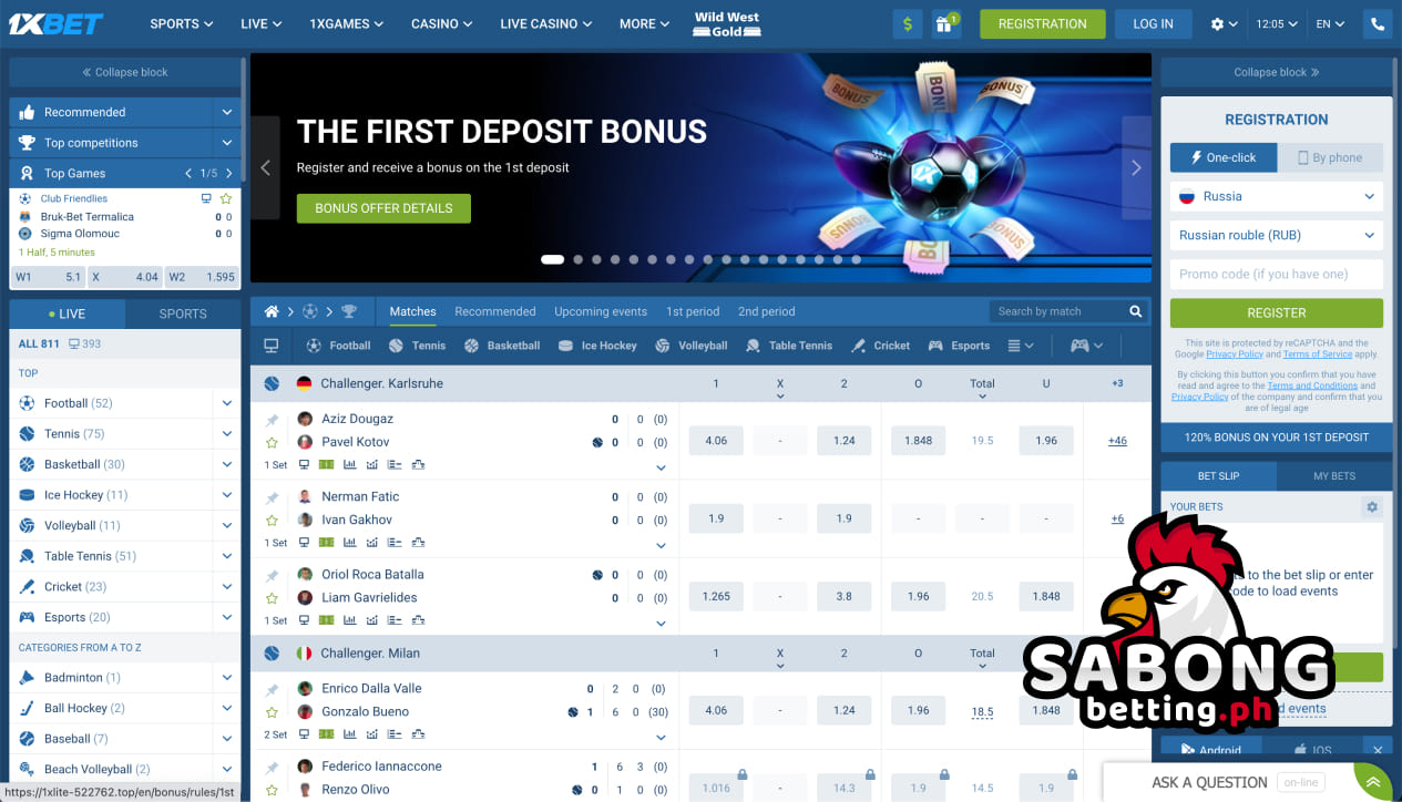 1xBet is a top bookmaker for sabong online because it’s user-friendly, transparent, and legal.
